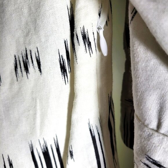 ❤️ 3 for $35 Derek Lam 10 Crosby ikat tribal print shirt sheath dress xs small - Picture 10 of 11